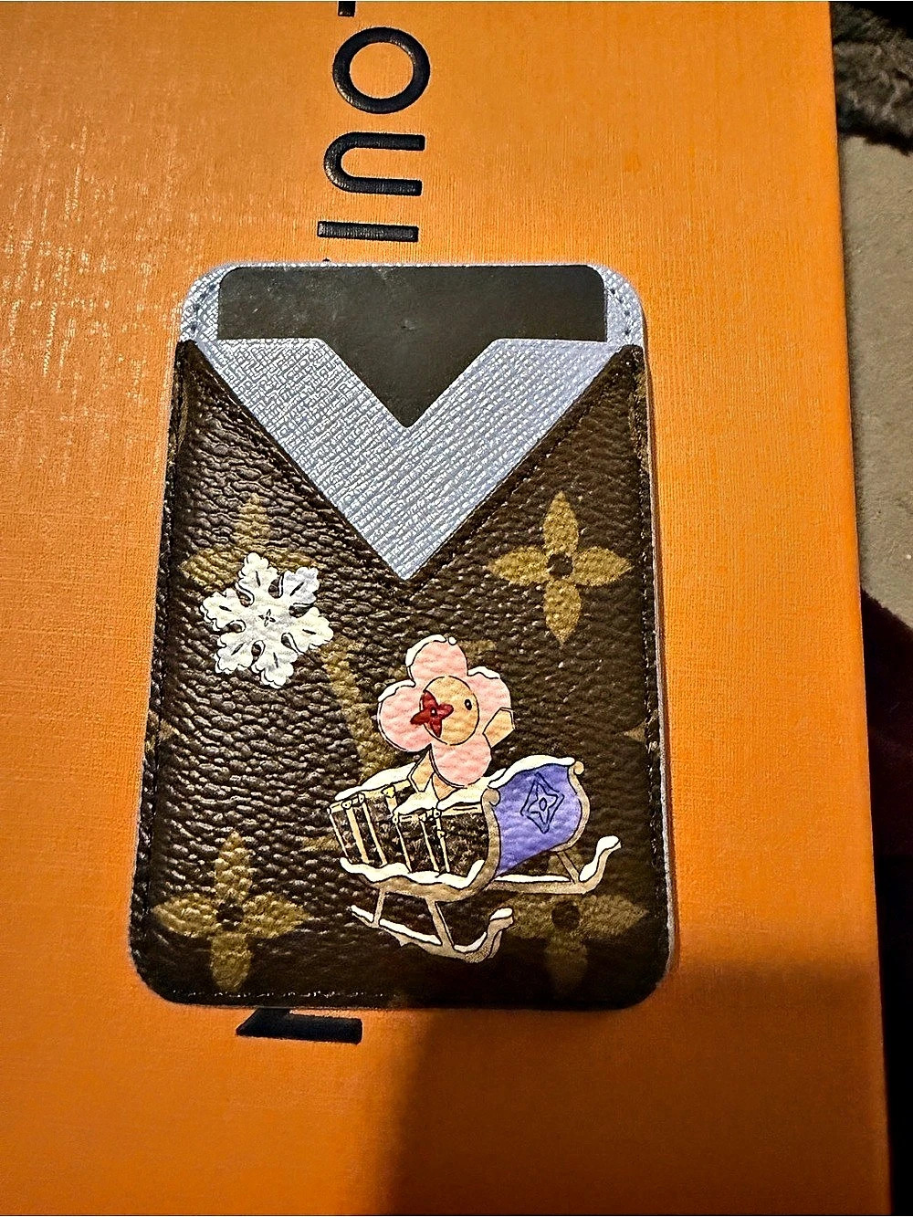 Louis Vuitton Vivienne Holiday 2025  Magnetic Card Holder purchase  receipt avai